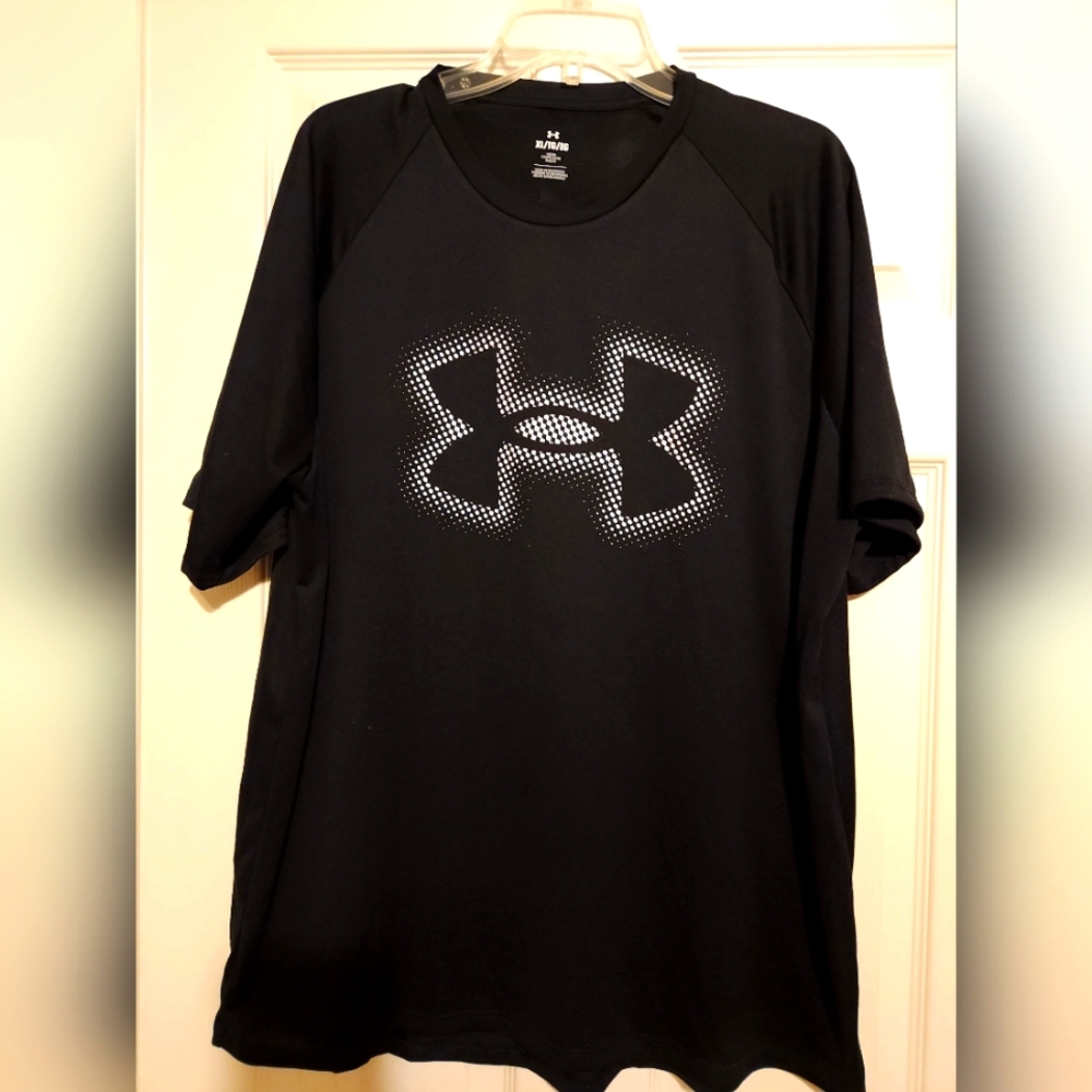 Under Armour Black Short Sleeve Performance Tee Polyester